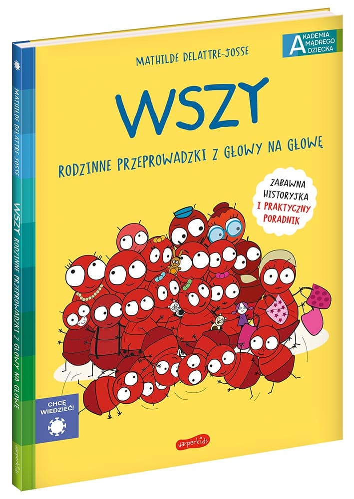 Wszy - rodzinne przeprowadzki z głowy na głowę. Książka papierowa