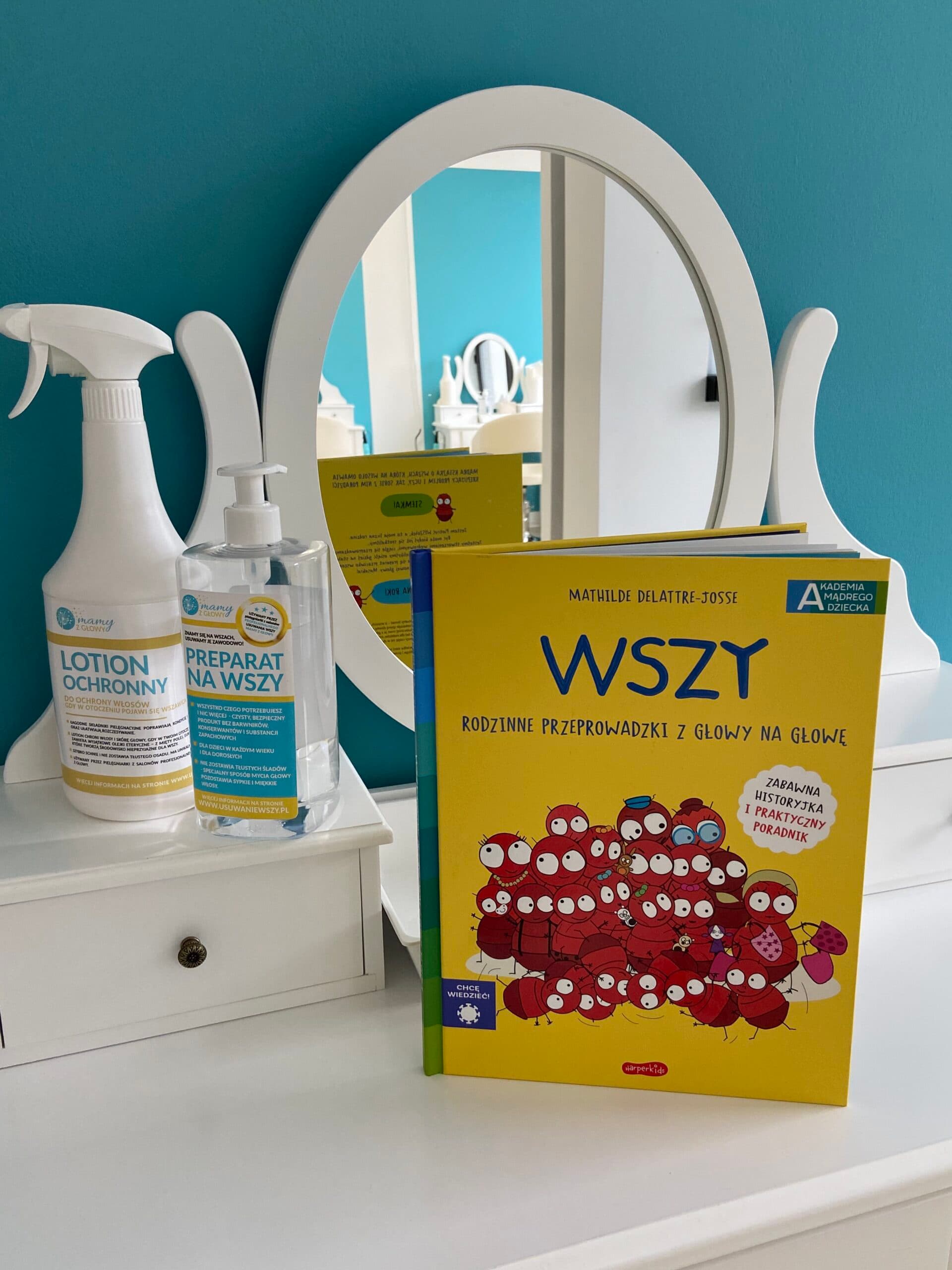 Wszy - rodzinne przeprowadzki z głowy na głowę. Książka papierowa
